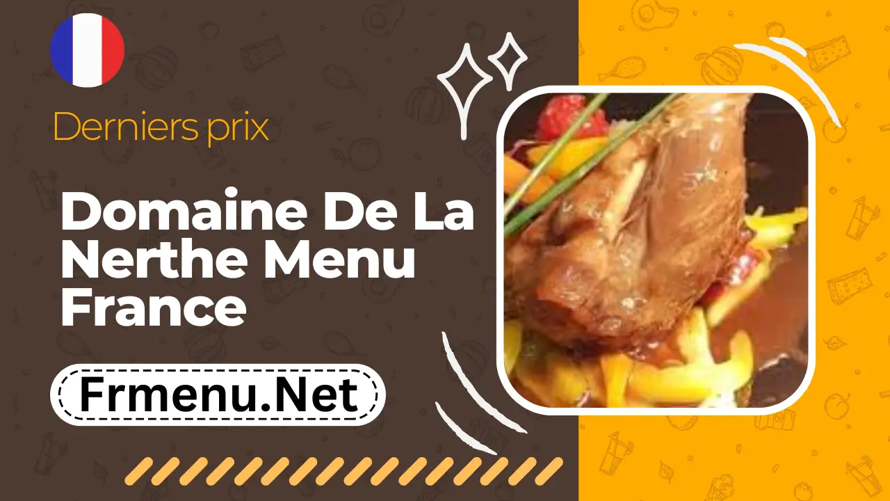 Domaine De La Nerthe Menu
