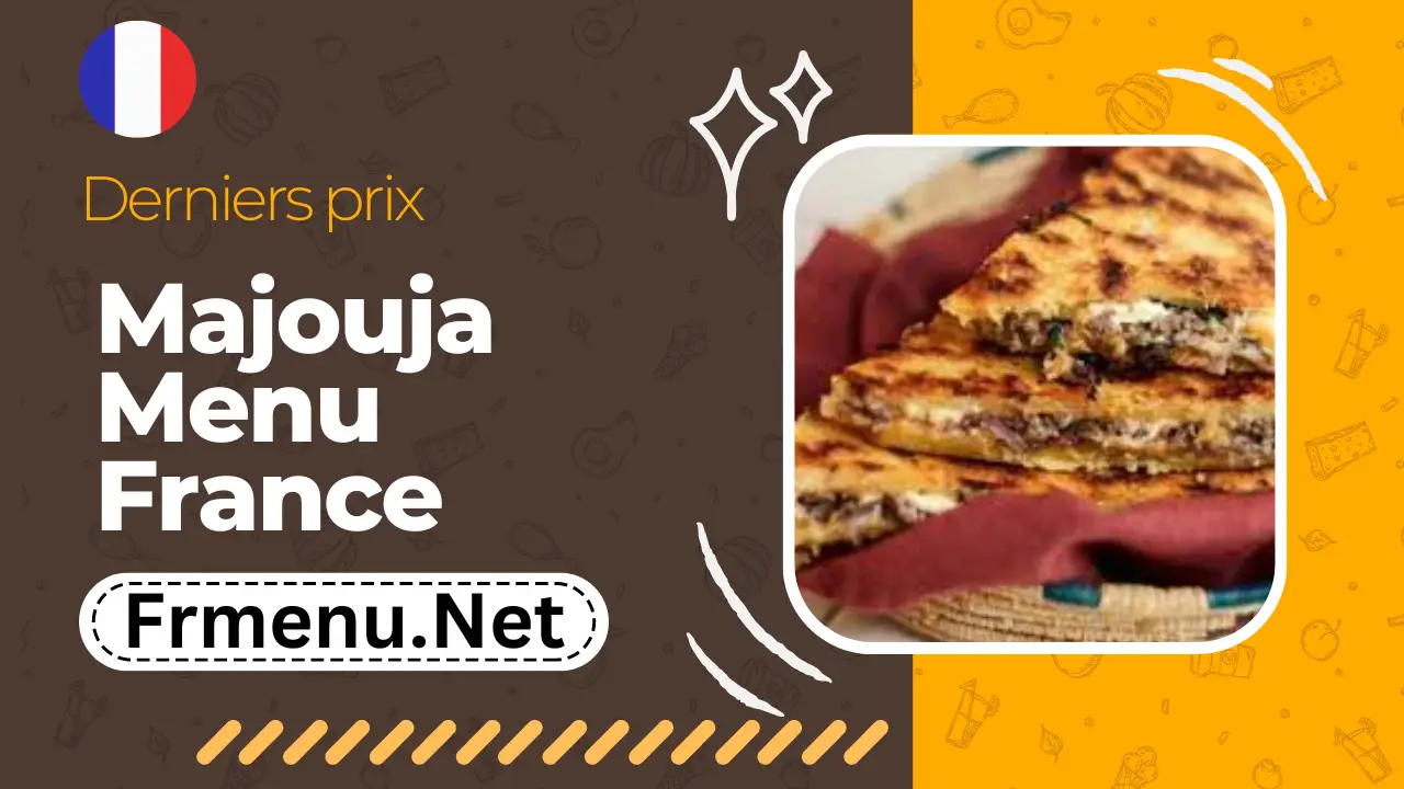 Majouja Menu