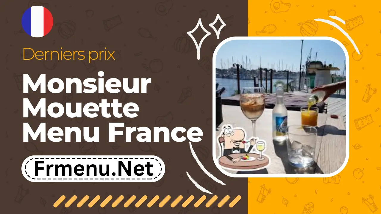 Monsieur Mouette Menu