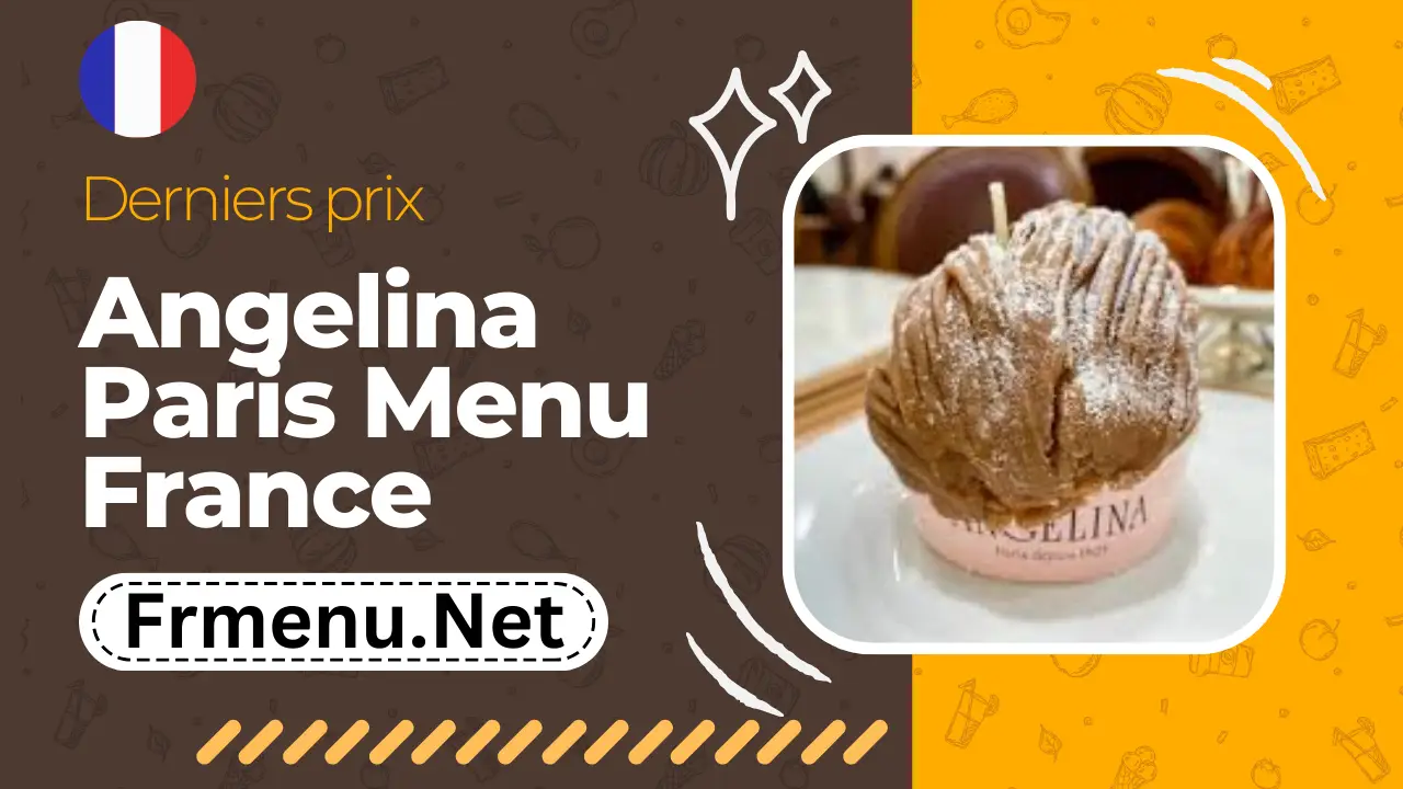 Angelina Paris Menu