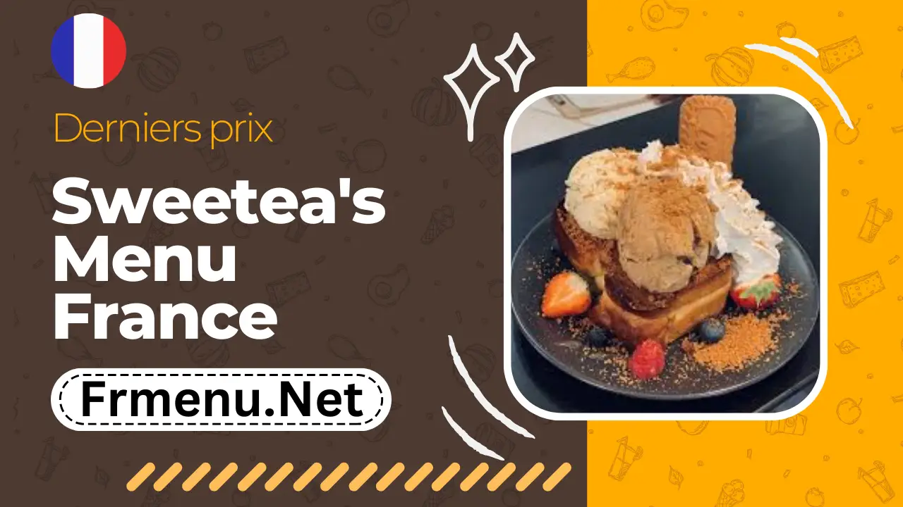 Sweetea's Menu