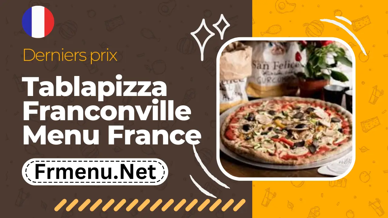 Tablapizza Franconville Menu